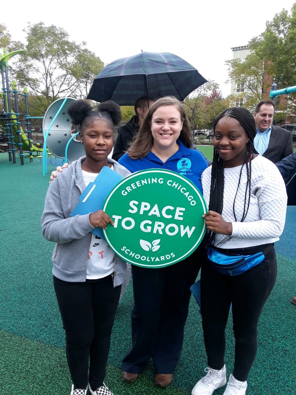 Morton School of Excellence Receives an Outdoor Play Space Academy