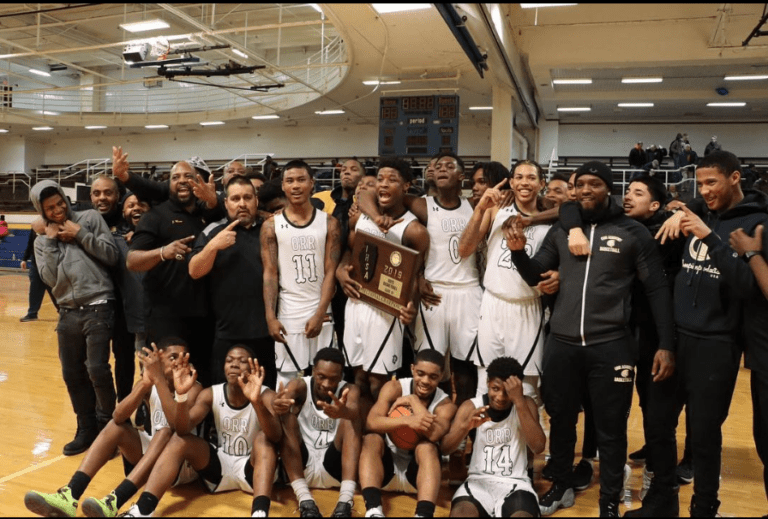 Orr Academy High School Men's Basketball Team Heads to State Finals